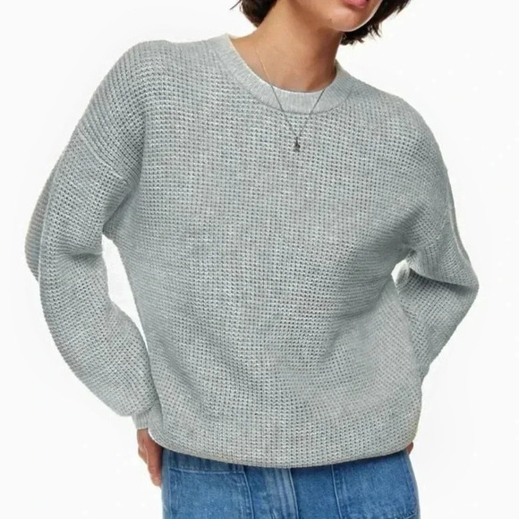 Wilfred Sweaters - Aritzia Wilfred  Free Hillside Sweater Merino Wool Knit Long Sleeve Size XS